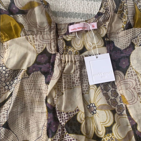 Lucky Wang NYC new with tag blouse - Picture 2 of 3